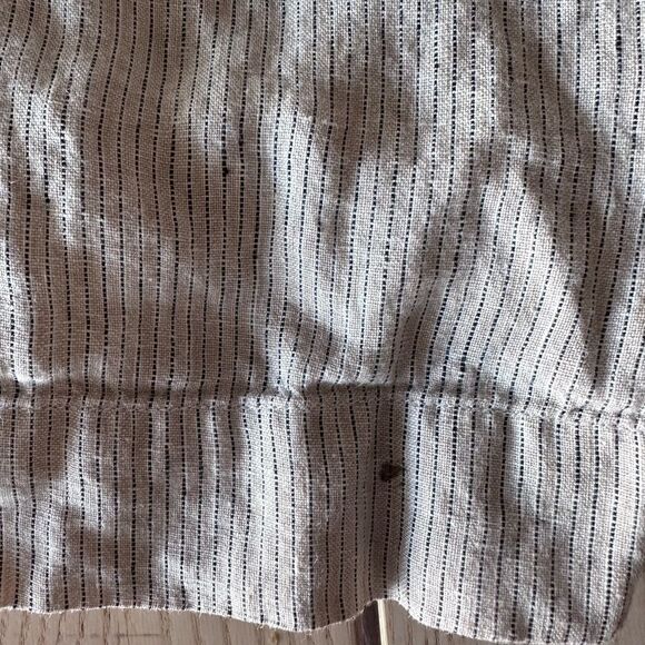 Poetry Drawstring linen pants light tan with pinstripe pattern -Size 12 - Picture 6 of 8